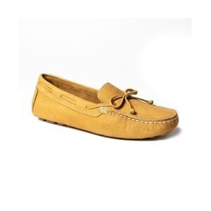 Earth Origins Womens Monarch Loafers shoes - Yellow 6.5 Medium
